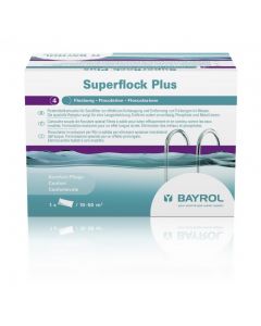 Superflock Plus 1 kg (8 Kartuschen) - Flockung - Schwimmbadpflegemittel - CWT Culligan Wassertechnik - Bayrol - Entkalker - Wasserenthärtungsanlage - Wasserenthärtung - Dolphin - Poolroboter - Schwimmbadchemie - Poolbau - Poolsanierung