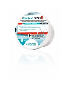 Chlorilong POWER 5 Bloc mini 0,34kg - CWT Culligan Wassertechnik - Bayrol - Entkalker - Wasserenthärtungsanlage - Wasserenthärtung - Dolphin - Poolroboter - Schwimmbadchemie - Poolbau - Poolsanierung