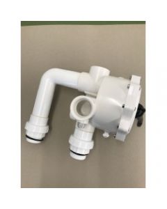 6-Wege-Ventilsatz 2" Fiberplast inkl. Verrohrungsmaterial verklebt