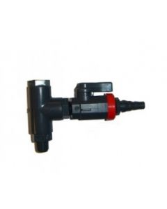 Calplas Entlüftungseinheit 1/4" zu FB/FA 6-30 ohne Manometer, mit T-Stück und Spez. Kugelventil