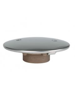 Allfit Bodenablauf V4A Abgang senkrecht 2" Antiwirbeldeckel V4A 168mm