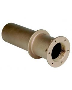 Allfit Wanddurchführung Bronze 100mm 2"IGx1 1/2"IG für Folien- und Fliesenbecken, Ausführung GBZ10
