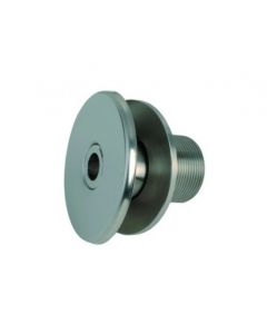 Behncke Düse V4A 70mm R 1 1/2" AG, Kugelöff. d18mm für Beton- und Fertigbecken