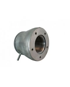 Behncke Wanddurchführung 75mm Flansch x 1 1/2" IG V4A