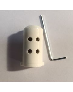 Wibre Steatit Fuss Halogenlampe Bajonett