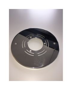 EVA Blende V4A gebördelt zu Nische Lahme/Behncke/ Astral d 265 mm für Betonbecken zu A2/A4/A6/A12