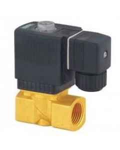 Magnetventil Bürkert Typ 6213 Nennweite 13mm G1/2" Anschluss inkl. Gerätesteckdose Typ 2508