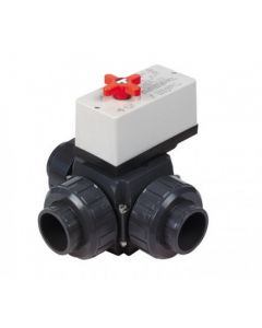 Praher 3-Wege Kugelventil S4 d 50mm DN40 24V AC