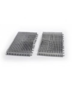 Dolphin Bürste PVC grau (lang) (M4)
