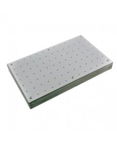 Fluvo Fertigmontage 30x50cm Inox 60m3/h Luftsprudelplatte für Fliesenbecken