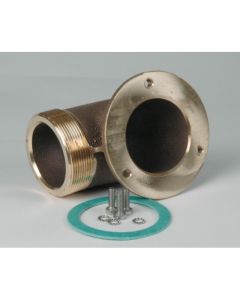 Fitstar Pumpen-Druckstutzen 90° 2 1/2" AG zu 2,6kW Pumpe 2 1/2"