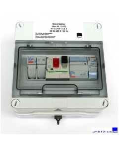 UWE Steuerkasten kompl. für 2,5kW 400V 4 - 6,3A zu ST200/Coco