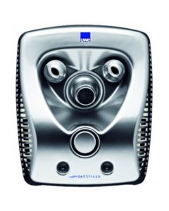 UWE Fertigbauteil JUNO in Edelstahl-Design ohne Pumpe