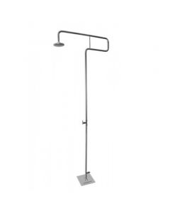 Dusche TROMBONE Typ kalt mit Gardena Schlauchan-