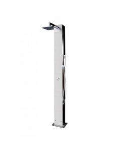 Dusche TRINIDAD Typ Solar mit Edelstahlfront